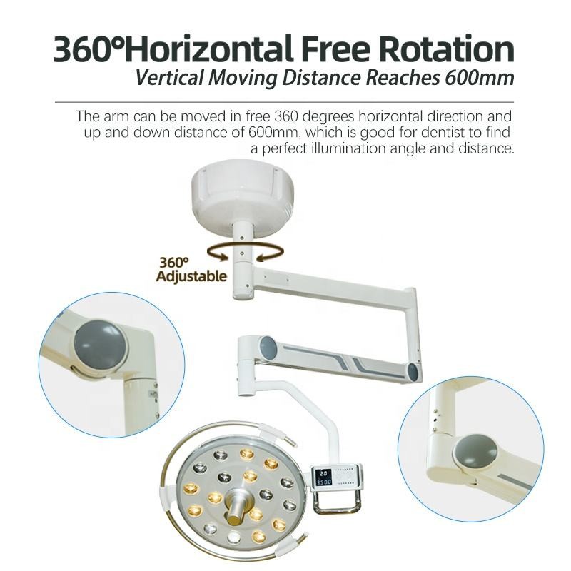 AC 15V-24V Dental LED Lamp , Multifunctional LED Dental Operatory Lights