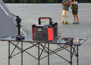 China Battery Mobile Solar Generator , Portable Power Station 500w factory
