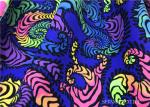 Two Way Stretch swimsuit knit fabric Bright Neon Fluo Colors Printed Digital