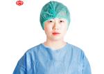 Anti Dust Elastic Edge Disposable Non Woven Cap,Disposable nonwoven cap,