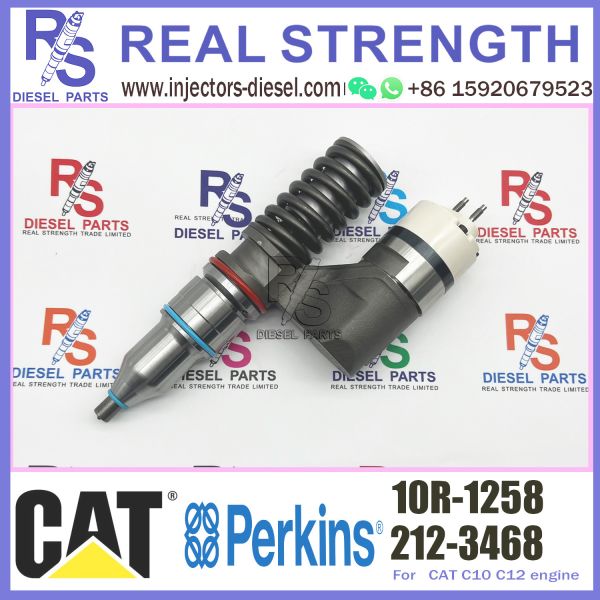10R-1258 10R-1259 common rail excavator fuel injector for CAT C10 C12 engine injector 10R-1258 10R-1259