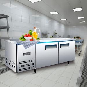 China Stainless Steel 304/201 Refrigeration and Fresh-keeping Table for Undercounter Fridge factory