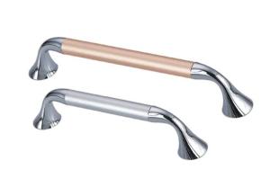 China Zinc + Aluminium Alloy Kitchen Cupboard And Drawer Handles OEM Service factory