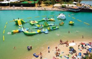 China Giant Ocean Play Inflatable Water Park For Water Sports factory