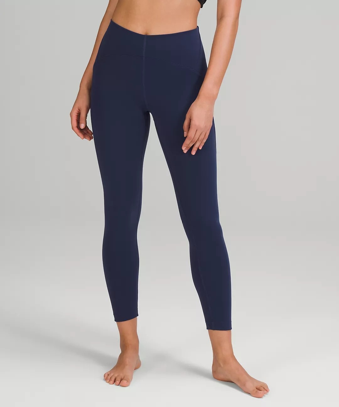 High Waist Crop Ankle Length Leggings For Women'S Exercise