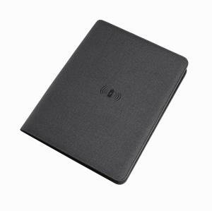 China Moistureproof Luxury Leather Portfolio With Calculator Multifunctional Reusable factory