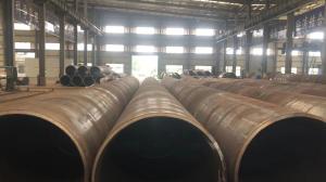 China ASTM A252 A106 API 5L LSAW Welded Pipe , Large Diameter Seamless Steel Pipe 28 Inch factory