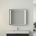 Smart Makeup Bathroom Cabinet With Led Lights With Jewelry Storage