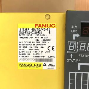 A06B-6164-H333#H580 8 Kg Fanuc Servo Drive AC/DC Power Supply MOQ 1 Piece