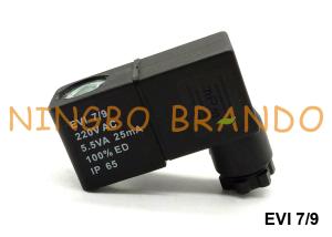 China Pneumatic Solenoid Valve Coil EVI 7/9 12VDC 24VDC 110VAC 220VAC factory