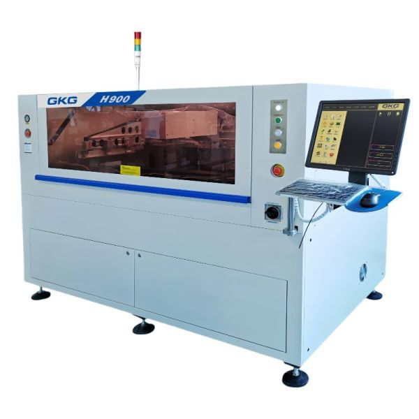China High-Precision Fully Automatic Solder Paste Printer H900 Meets 900*350mm Printing Process Requirements Weight 1500kg factory