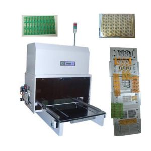 Highly Automatic PCB Punching Machine With 0.08MM Thick LCD Display CNC