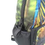 3D animal print pattern 17 inch backpack student personality fashion trend
