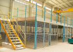 Custom Rack Supported Mezzanine , Flexible Logistics Storage Multi Level