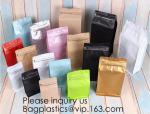 Coffee bean bag air valve kraft paper octagonal sealing aluminum foil self