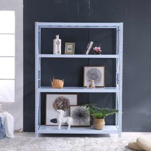 China Light Gray Depth 300mm Free Standing Metal Shelves Without Bolt Screw factory