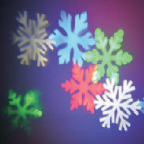 Multi Color LED Snowflake Lights Snow Falling Lights For Christmas Waterproof