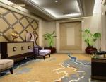 Commercial PVC Flooring New Zealand Wool With Nylon Material Eco - Friendly