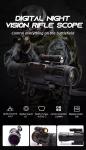 Digital Optics Scope Infrared Night Vision Monoculars NVP4550 Gun Accessories