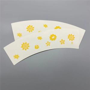 China Food Grade Paper Cup Fan Eco Friendly Disposable Biodegradable For Beverage factory