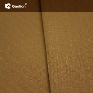 China Polyester Cotton T400 WR OR Security Uniform Fabric Industrial Washable For Coats factory