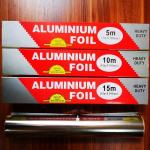Silver BBQ Coated 8011 Heavy Duty Aluminum Foil Roll