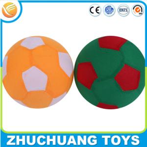 China 9 inches mini small plush toy soccer ball football factory