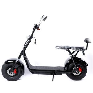 China 18 Inch Double Seat Electric Scooter with Backrest and 60V Voltage For Adult Mobility factory