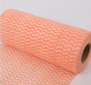China Perforated Disposable Kitchen Washcloths , Practical Multi Purpose Cloth Wipes factory