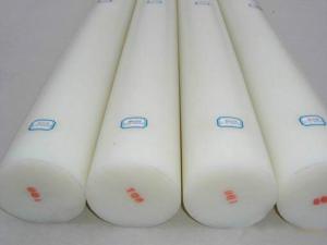 China PVDF rod, PVDF moulded rod, PVDF injected rod factory