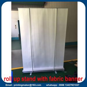 China Aluminum Advertising Roll Up Banner Printing factory
