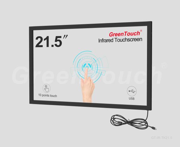 21.5 Inch 10 Points Ir Touch Frame For LCD / TV , Touch Screen Frame 4096*4096