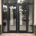 Australian Standards Waterproof Aluminum Casement Doors for End Window System