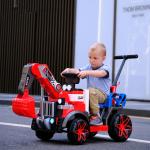 G.W. N.W 15KG/12KG LED Colorful Headlights 6v All-electric Construction Truck