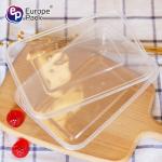 650ml Microwavable disposable plastic food container bento lunch boxes
