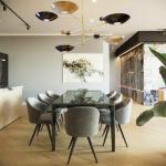 Creative designer post-modern restaurant bedroom chandelier Italian pendant