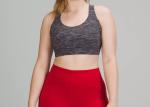Padded Criss Cross Back Sports Bra Elasticity Material XS-5XL Size
