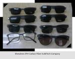 2015 Fashion Carbon Fiber Temple Sunglasses