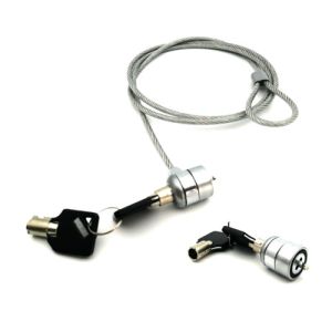 Stainless Steel Lightweight Cable Lock Notebook Computer Lock Electronic Plating