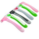 6 Blades Disposable Facial Razor Women with Razor Head Refills