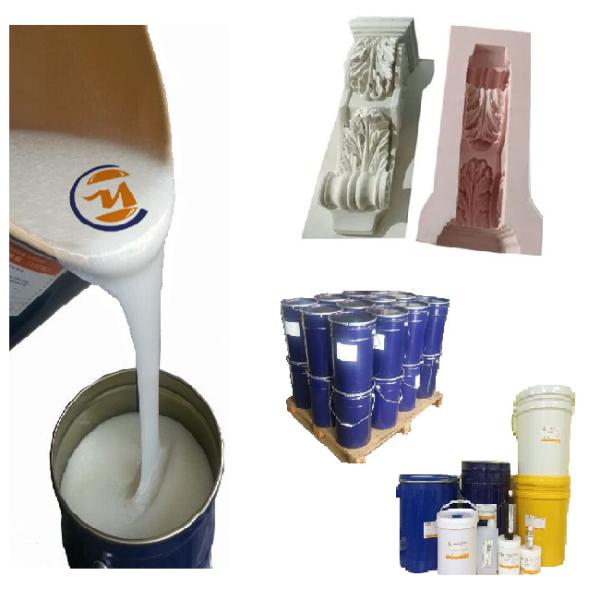 White Tin Cure RTV-2 Silicone Liquid Rubber Plaster Resin Moulds Casting 3481