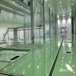 OEM 100 Solids Epoxy Floor Coating Self Defoaming Alkali Resistant