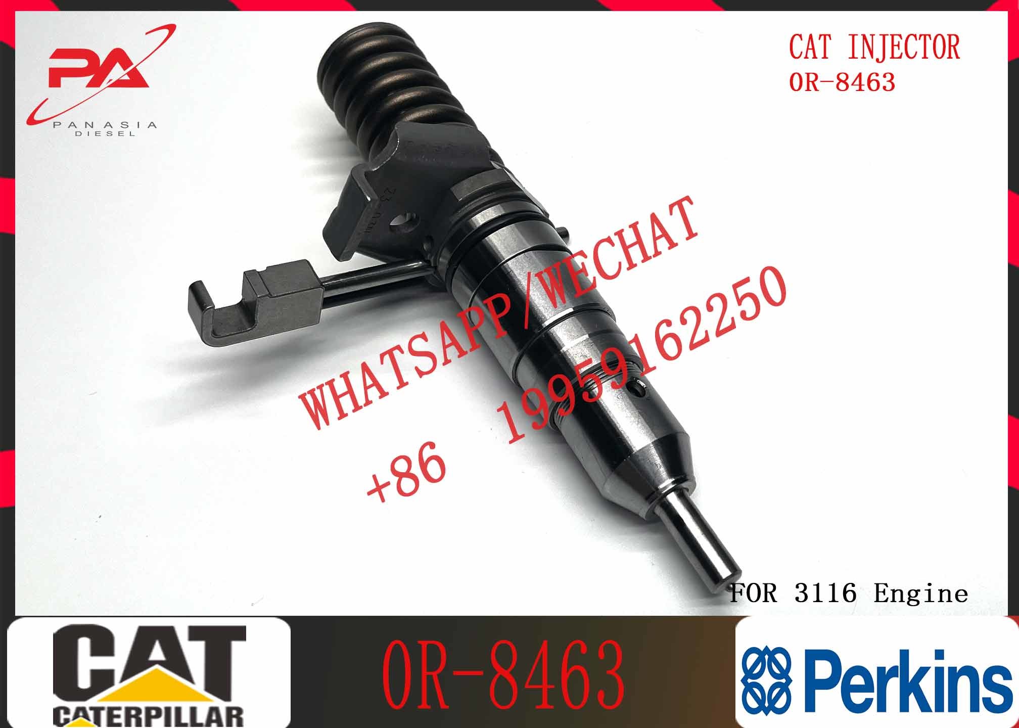Excavator Injector 127-8230 0R-8463 7E-6193 105-1694 0R-8682 9Y-4982 for 3116 Diesel Engine Parts Nozzle Assembly