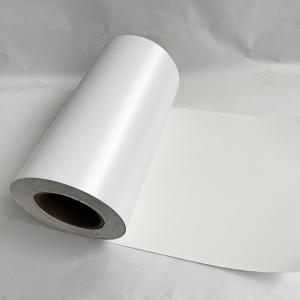 China Hot Melt Glue Industrial Adhesive Labels with 60G White Glassine Liner factory