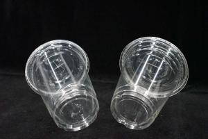 China 16 Ounce Biodegradable Party Cups With Lids 90mm factory