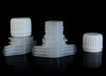 Colorful Double Gaps Plastic Spout Cover Screw Cap For Refillable Oil Pouch With