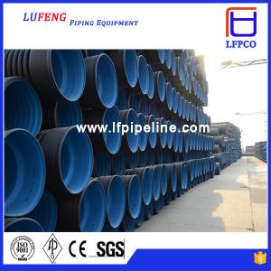 China PE flexible corrugated hose flexible hdpe pipe factory