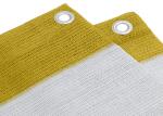 Lightweight Balcony Privacy Screen , Construction Safety Netting With Metal