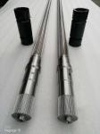 HPL77 Cold Rolling Extruder Shaft For Plastic extruder screw design 1.2343