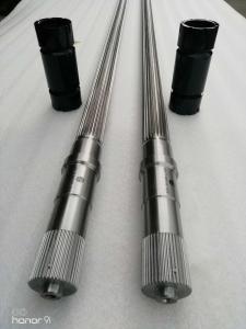 China HPL77 Cold Rolling Extruder Shaft For Plastic extruder screw design 1.2343 Material factory